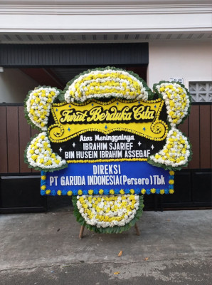 Papan Bunga Duka di Bakongan Timur